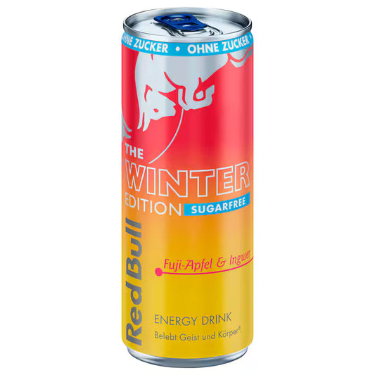 red bull fuji apfel ingwer sugarfree
