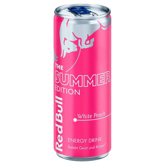 Red Bull White Peach – 250 ml Dose
